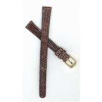 Authentic Kreisler 10mm-Genuine Lizard-Brown watch band