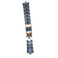 Authentic Seiko 20mm Gold/Silver Two Tone S/S Metal watch band