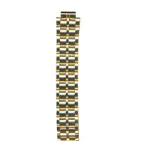 Authentic Seiko 11mm Gold Tone Metal Bracelet watch band