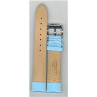 Authentic Hadley-Roma 18mm Light Blue Leather watch band