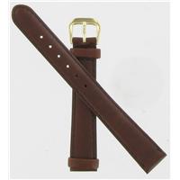 Authentic DeBeer 14mm Brown Sierra Leather watch band