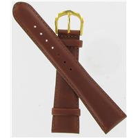 Authentic DeBeer 20mm Brown Sierra Leather watch band