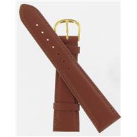 Authentic DeBeer 20mm Brown Calfskin watch band