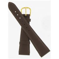 Authentic DeBeer 20mm DkBrown Calfskin watch band