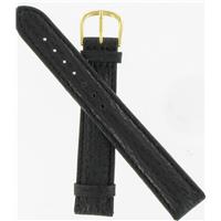 Authentic DeBeer 18mm Black Long Shark watch band