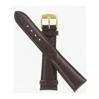 Authentic DeBeer 20mm Brown Smooth Leather Chrono watch band