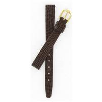 Authentic Kreisler 10mm-Lizard Grain-Brown  watch band