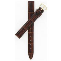 Authentic Kreisler 11mm-Crocodile Grn-246202 Brown- watch band