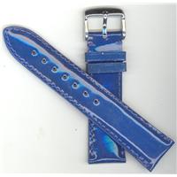 Authentic Hadley-Roma 20mm Blue Leather watch band