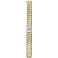 Authentic Seiko 18mm Gold/Silver Two Tone Metal Bracelet watch band