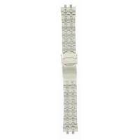 Authentic Seiko 20mm Silver Tone Stainless Steel Metal watch band