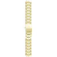 Authentic Seiko 22mm Gold Tone Metal Men's Bracelet  watch band