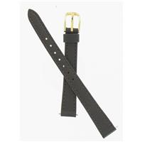 Authentic Seiko 11mm Brown Calfskin watch band