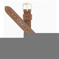 Authentic Speidel 14mm Brown Sport Calf Gold Tone Buckle watch band