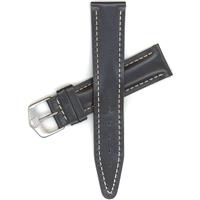 Tag Heuer 20mm Black Leather BC0150 watchband BC0150