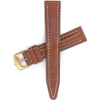 Authentic Tag Heuer 17mm (Midsize) Brown Leather watch band