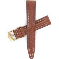 Tag Heuer 17mm (Midsize) Brown Leather BC0153 watchband BC0153