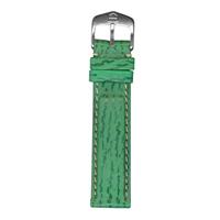 Authentic Tag Heuer 19mm (Men's) Green Sharkskin watch band
