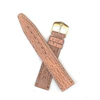 Tag Heuer 14mm (Ladies') Brown Leather Strap BC0543 watchband BC0543