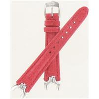 Tag Heuer 15mm (Ladies') Red Leather Strap BC0789 watchband BC0789