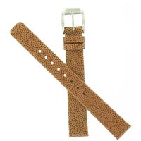 Authentic Kenneth Cole 12mm Genuine Leather-Tan watch band