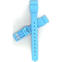 Authentic Tag Heuer 15mm Ladies' Sky Blue Plastic watch band