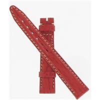 Tag Heuer 14mm (Ladies') Red Sharkskin FC0579 watchband FC0579