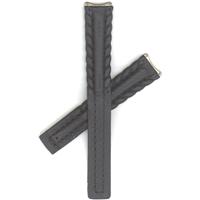 Tag Heuer 18mm (Midsize) Black Leather FC6031 watchband FC6031