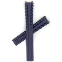 Tag Heuer 18mm (Midsize) Navy Blue Leather FC6046 watchband FC6046