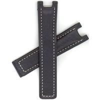 Tag Heuer 19mm Black Leather FC6141 watchband FC6141