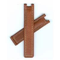 Authentic Tag Heuer 18mm (Midsize) Brown Leather Strap watch band