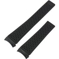 Tag Heuer (Men's) Black Rubber Strap FT6020 watchband FT6020