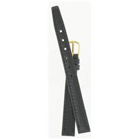 10mm Black Leather Watch Band HR2022720