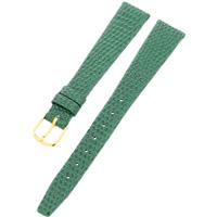 Authentic Hadley-Roma 18mm Green Lizard Grain watch band