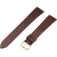Authentic Hadley-Roma 16mm Brown Lizard watch band