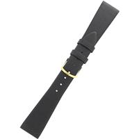 Authentic Hadley-Roma 19mm Black Calfskin watch band