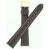 Authentic Hadley-Roma 19mm Black Calfskin Long watch band
