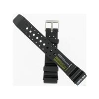 Authentic Hadley-Roma 20mm MS938 Black Men's Diver's Strap watch band