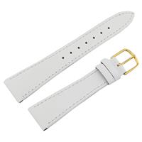 Authentic Hadley-Roma 12mm White Calfskin watch band