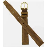 Authentic Hadley-Roma 12mm Tan Oil-Tan Leather watch band