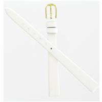 Authentic Hadley-Roma 14mm White Calfskin watch band