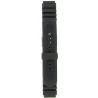 Authentic Hadley-Roma 16mm Black Men's Diver's Strap watch band