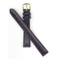 Authentic Hadley-Roma 14mm Long Black watch band