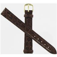 Authentic Hadley-Roma 12mm Brown Crocodile Grain watch band