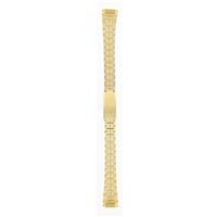 Authentic Hadley-Roma 10-14mm Gold Tone S/S Metal watch band