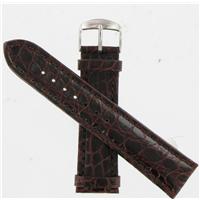 Authentic Hadley-Roma 19mm Black/Red Men's Diver's Strap watch band