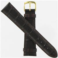 Authentic Hadley-Roma 20mm Long Brown watch band