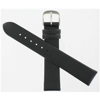 Authentic Hadley-Roma 16mm Black Oilskin watch band