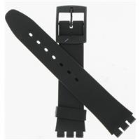 Authentic Hadley-Roma 17mm MS958 Black Men's Divers Strap watch band
