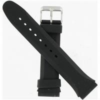 Authentic Hadley-Roma 20mm MS963 Black Men's Diver's Strap watch band